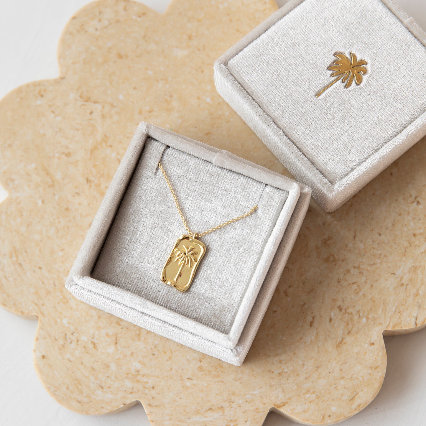 Calm Your Palm Necklace