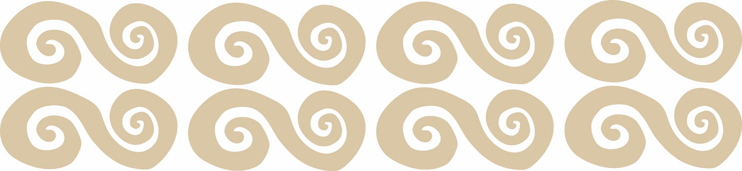 Casa Curves I Decals in Sand