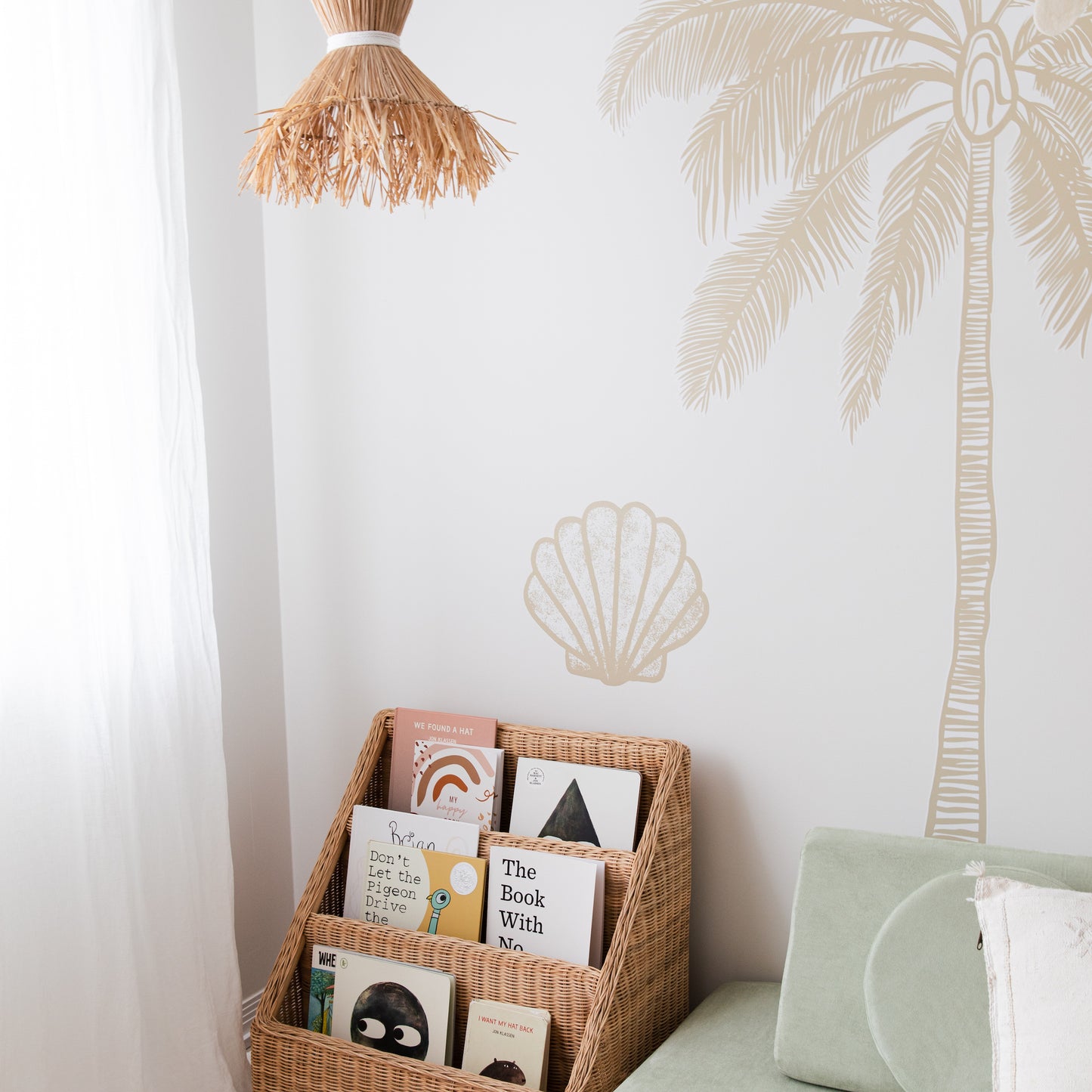 Island Vibes Palm Tree Decal Set