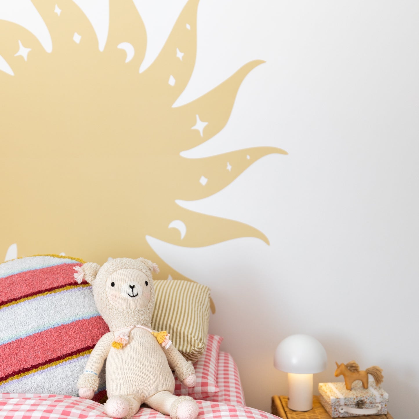 The Sol Decal in Mustard