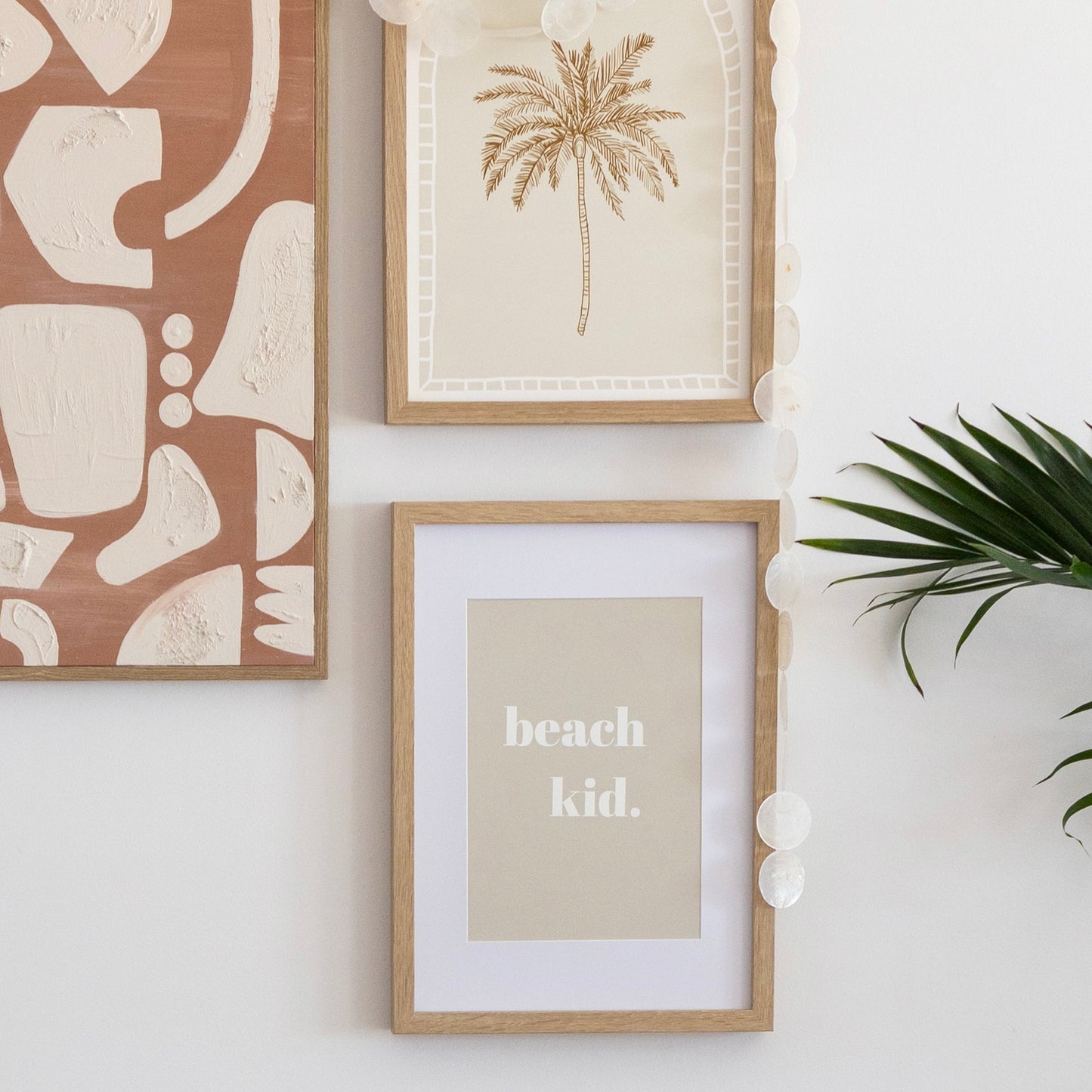 Beach Kid Tan Print