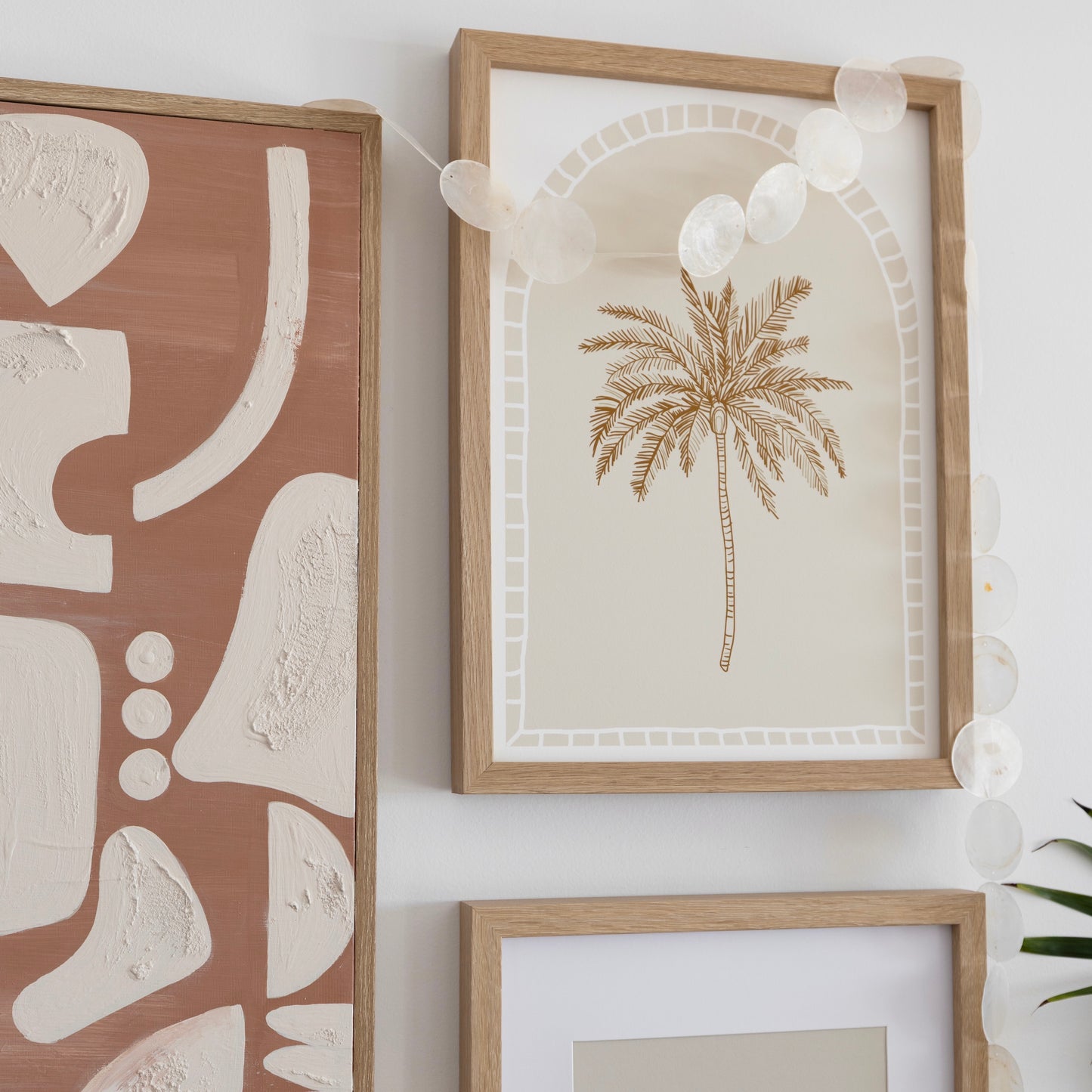 Bronze Palms Print