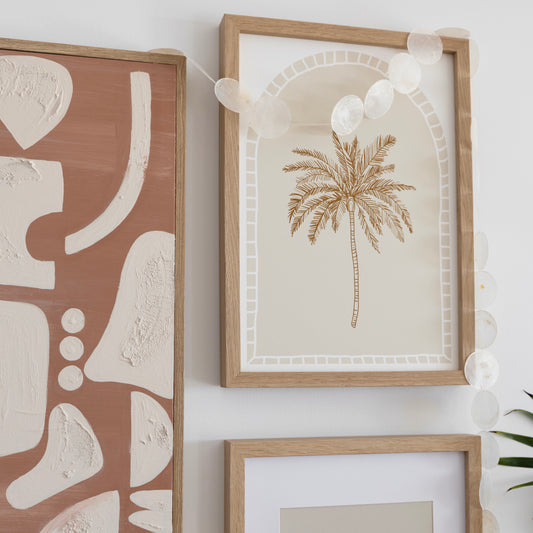 Bronze Palms Print