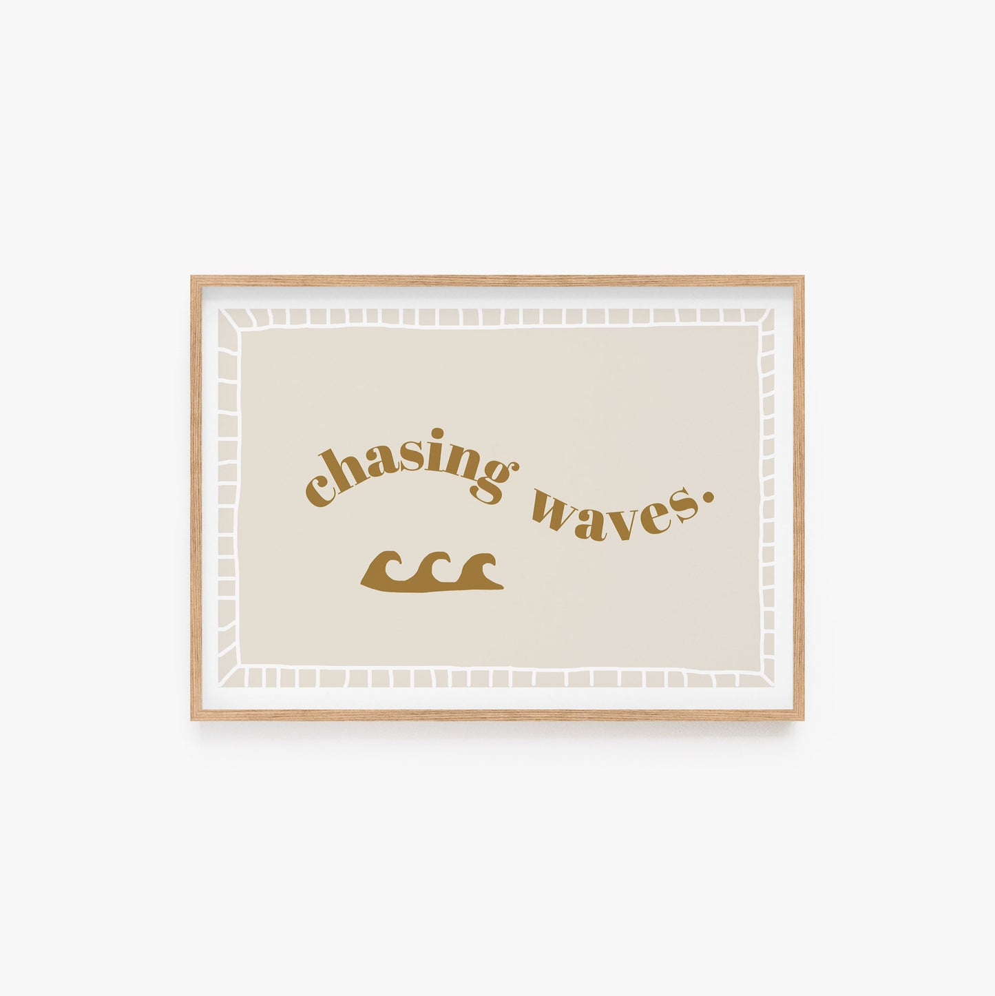 Chasing Waves Print
