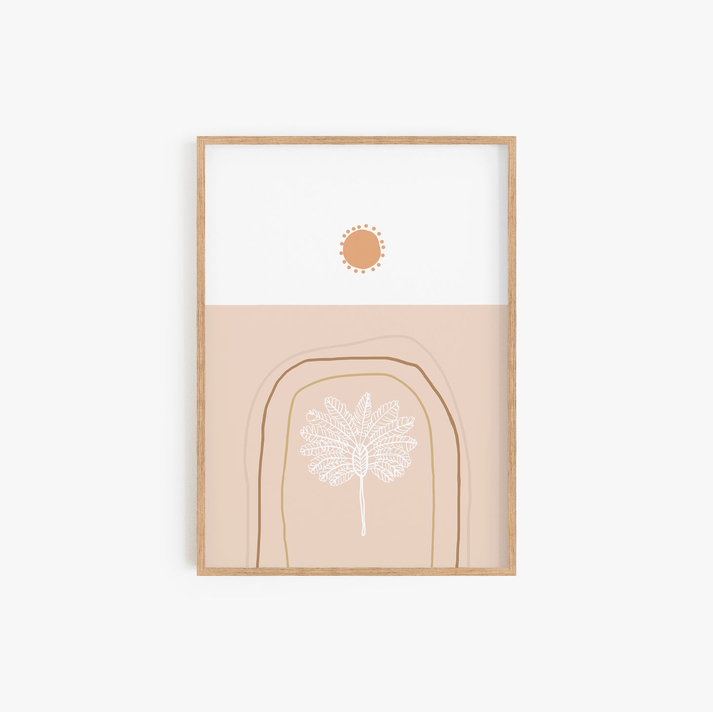Palms of the Sun Print