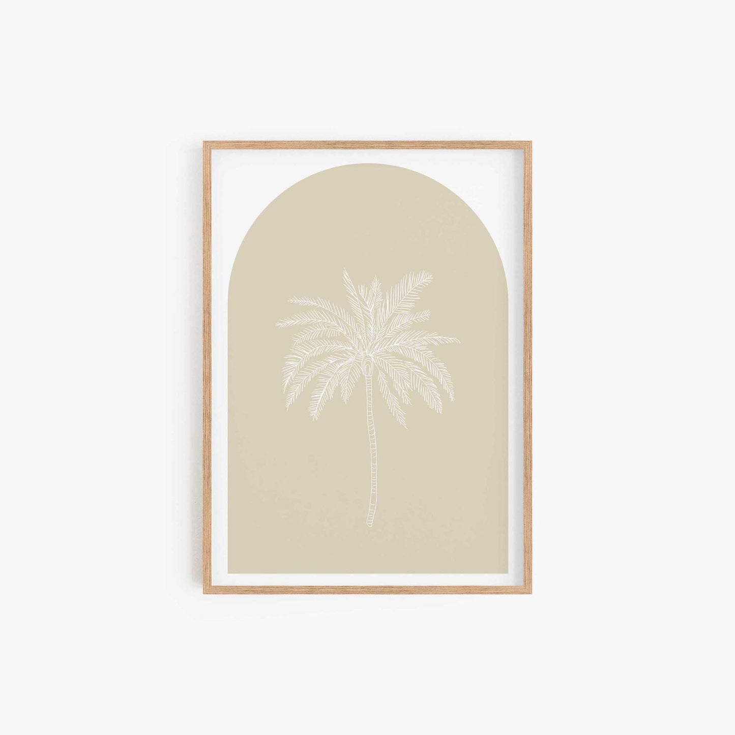 Paradise Palm Sand Print
