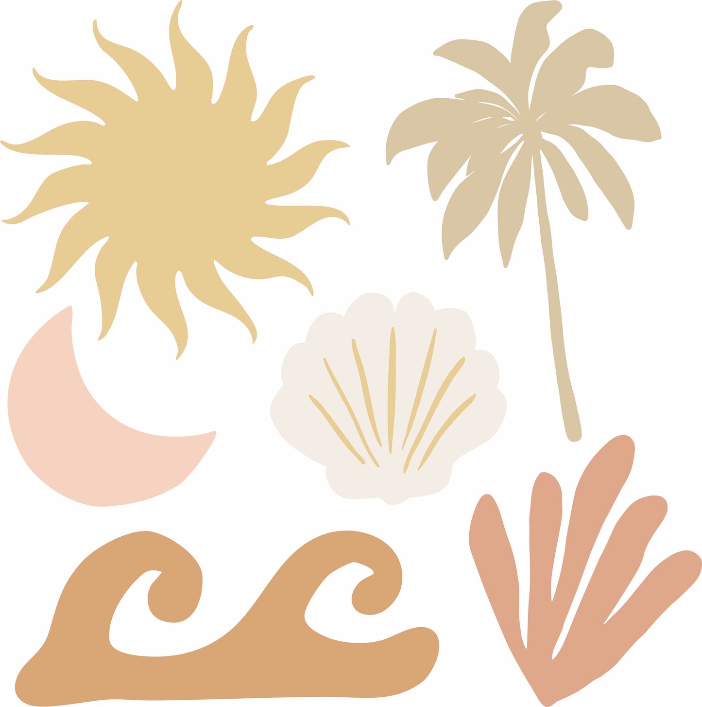 Sol Shapes Maxi Decals