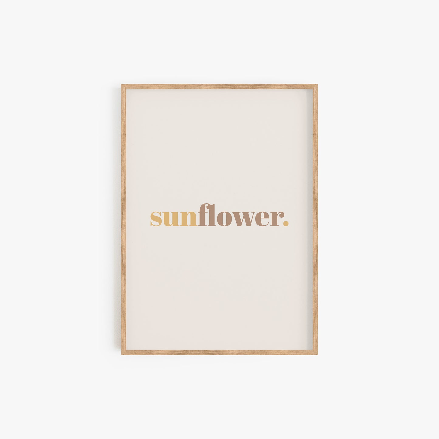 Sunflower Print