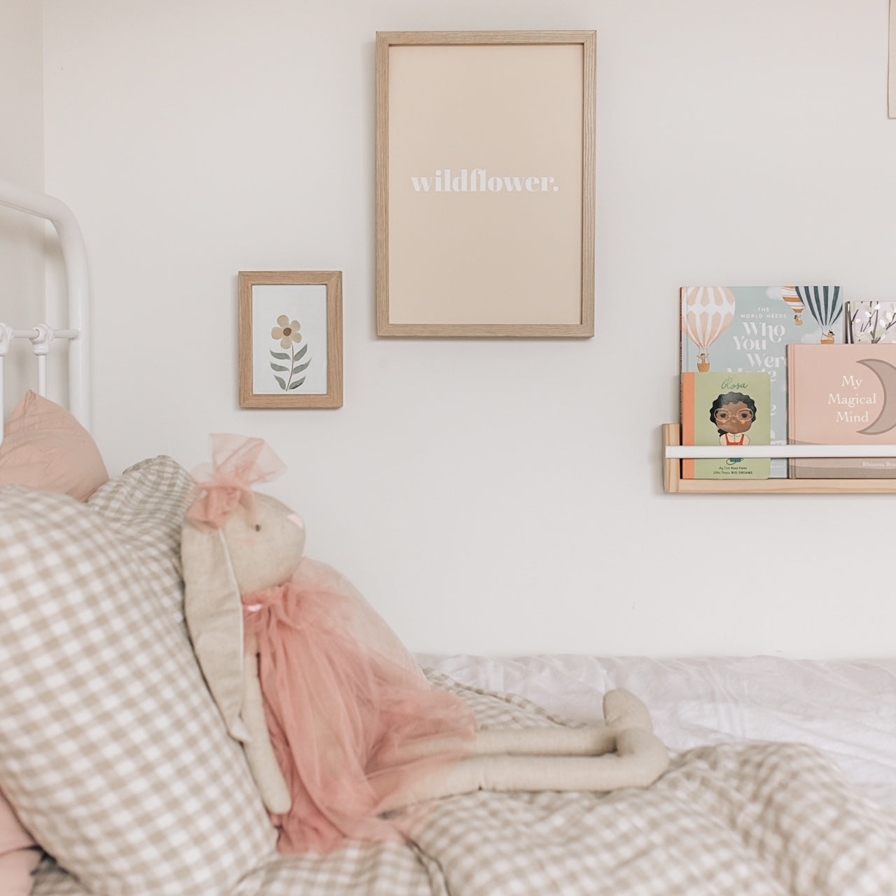 Wildflower Peach Print