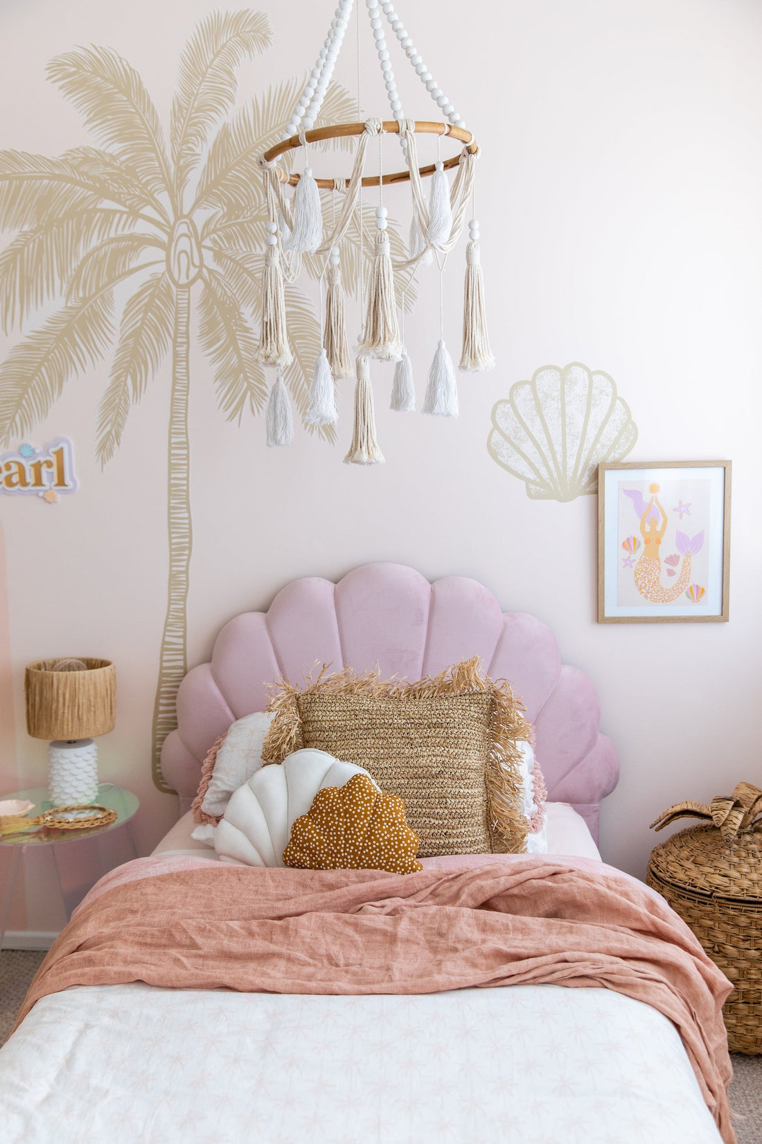 Inside a Mermaid-Inspired Bedroom with Gabrielle from Coastal Dream Spaces