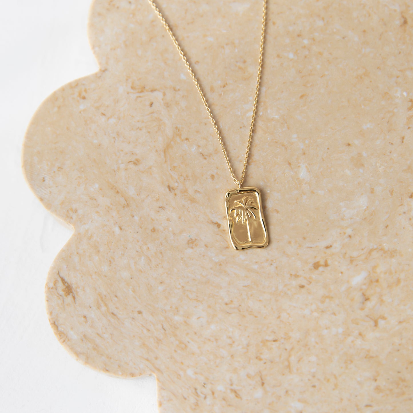 Calm Your Palm Necklace