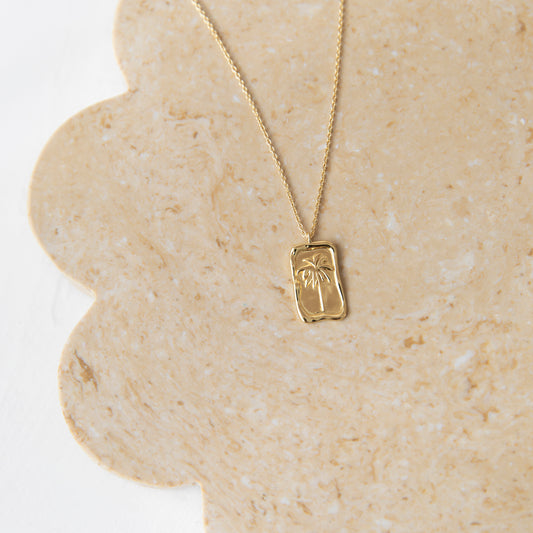 Calm Your Palm Necklace