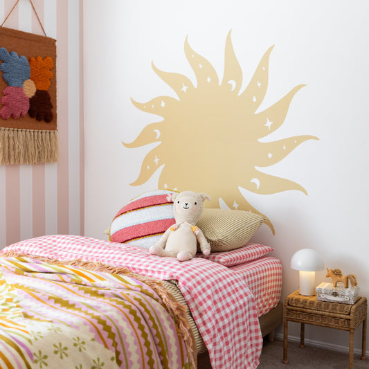 The Sol Decal in Mustard
