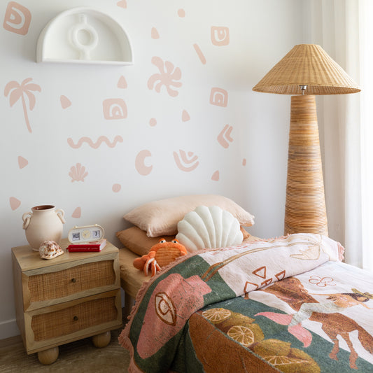Bohemian Decals in Pink