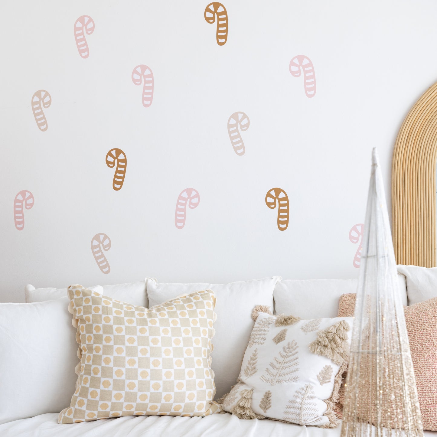 Boho Candy Cane Decals