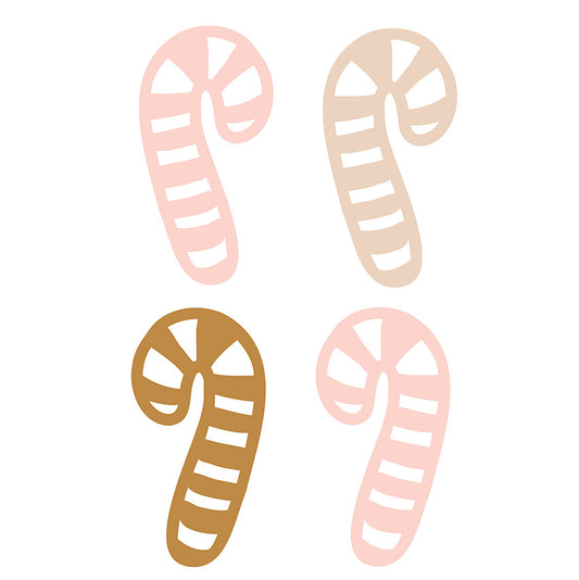 Boho Candy Cane Decals
