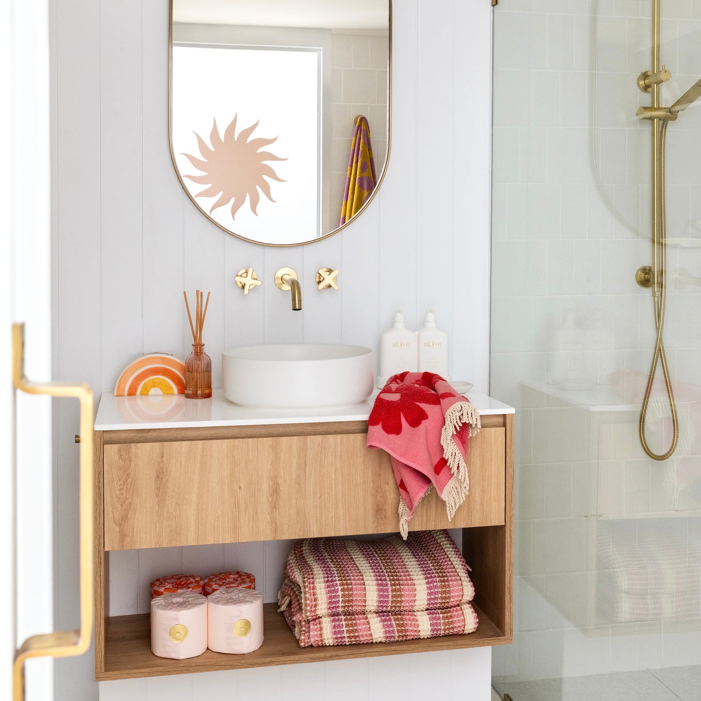 Sun Set Decals Mustard and Clay