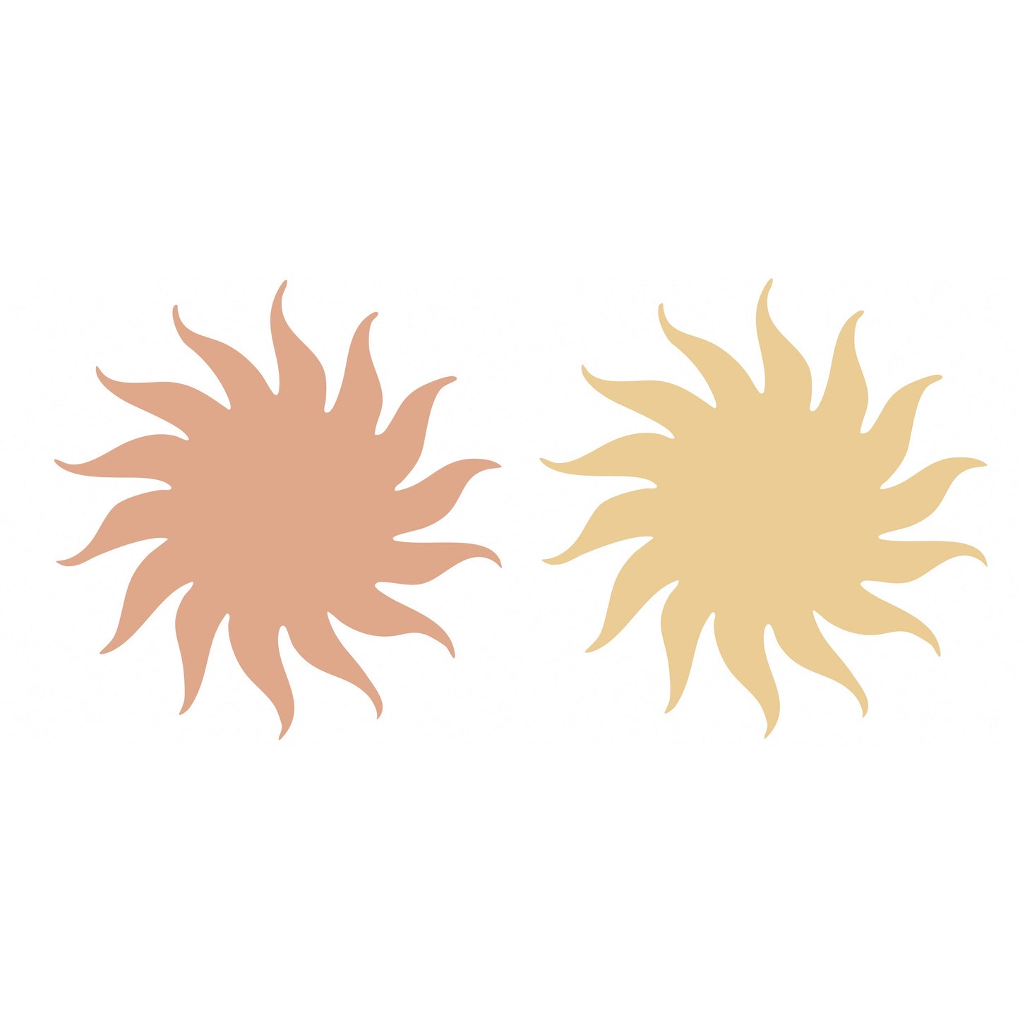 Sun Set Decals Mustard and Clay