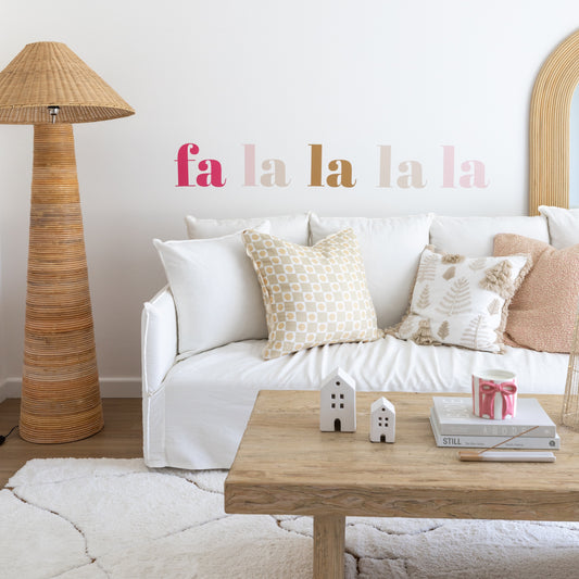 Fa la la la la Decal