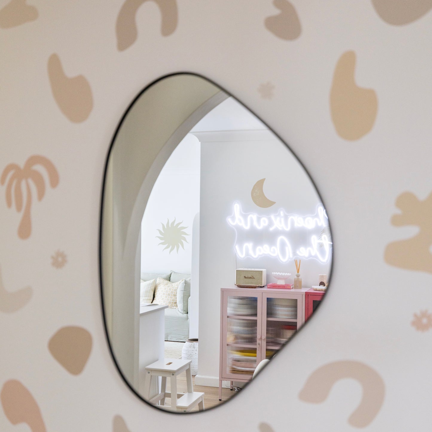 The Mini Shapes Decals in Pastel