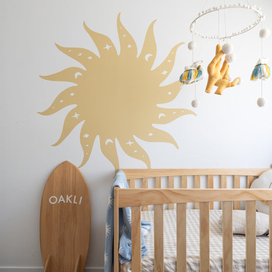 The Sol Decal in Mustard