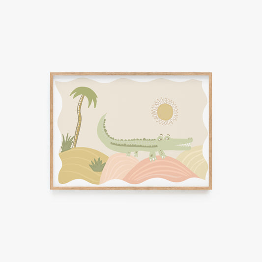Phoenix's Crocodile Print