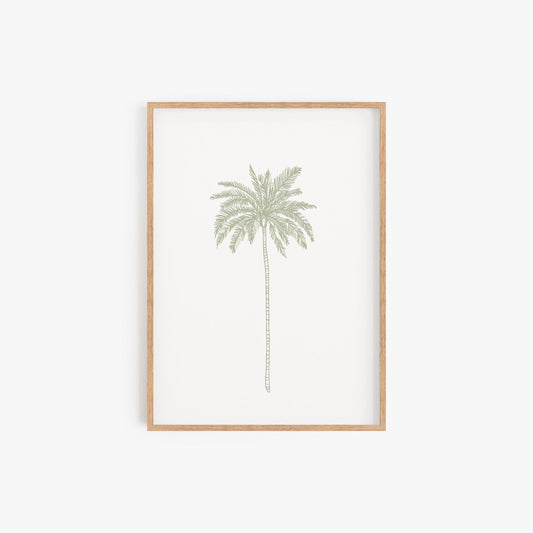 Sage Solo Palm Print