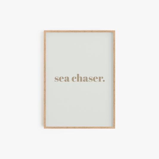 Sea Chaser Print