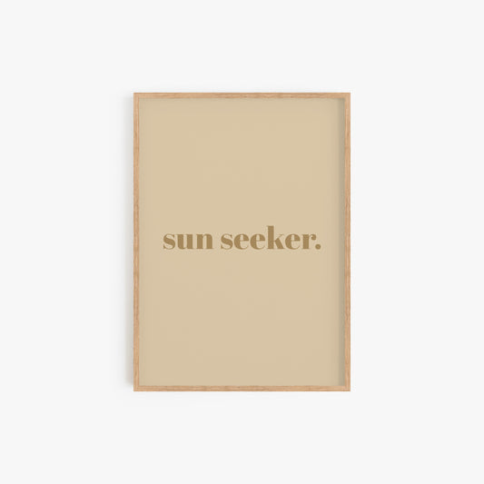 Sun Seeker Print
