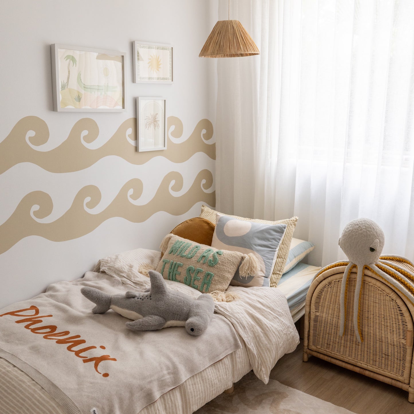 Casa Curves III Decals in Sand