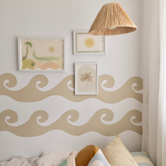 Casa Curves III Decals in Sand