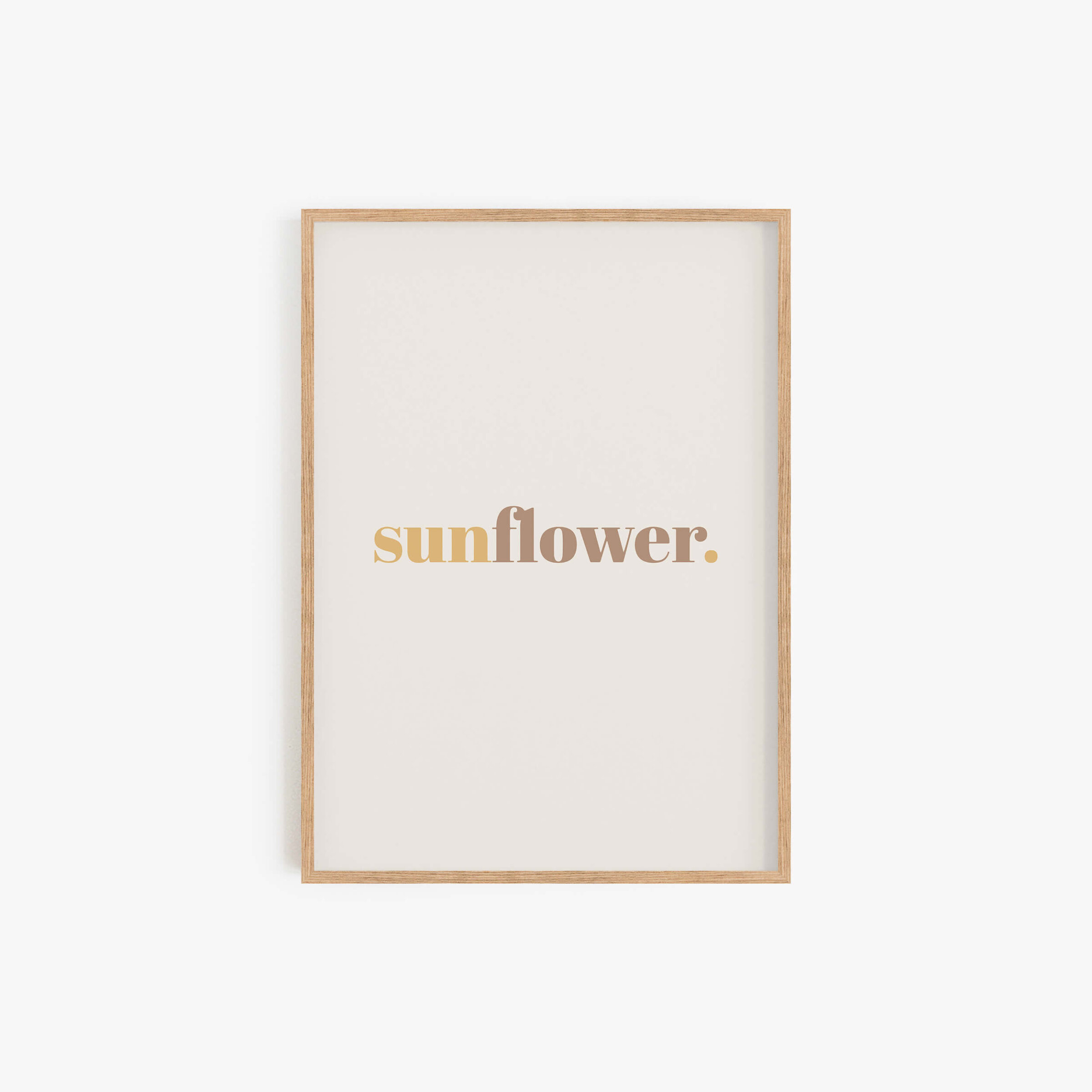 sunflower-print